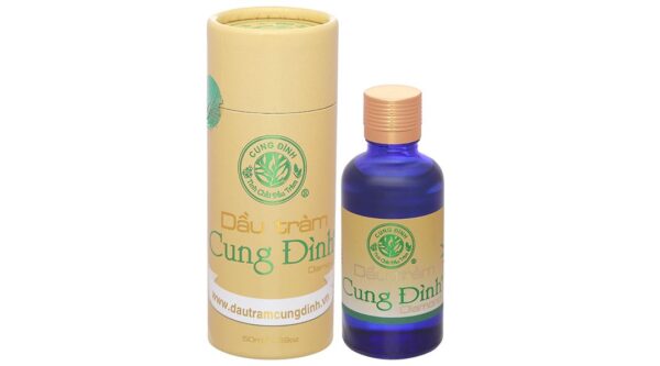 Dầu tràm Cung Đình Diamond giúp kháng khuẩn, giảm đau nhức xương, khớp chai 50ml