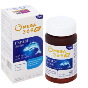 Thực phẩm bảo vệ sức khỏe Omega 3-6-9 Jv Hộp 60V